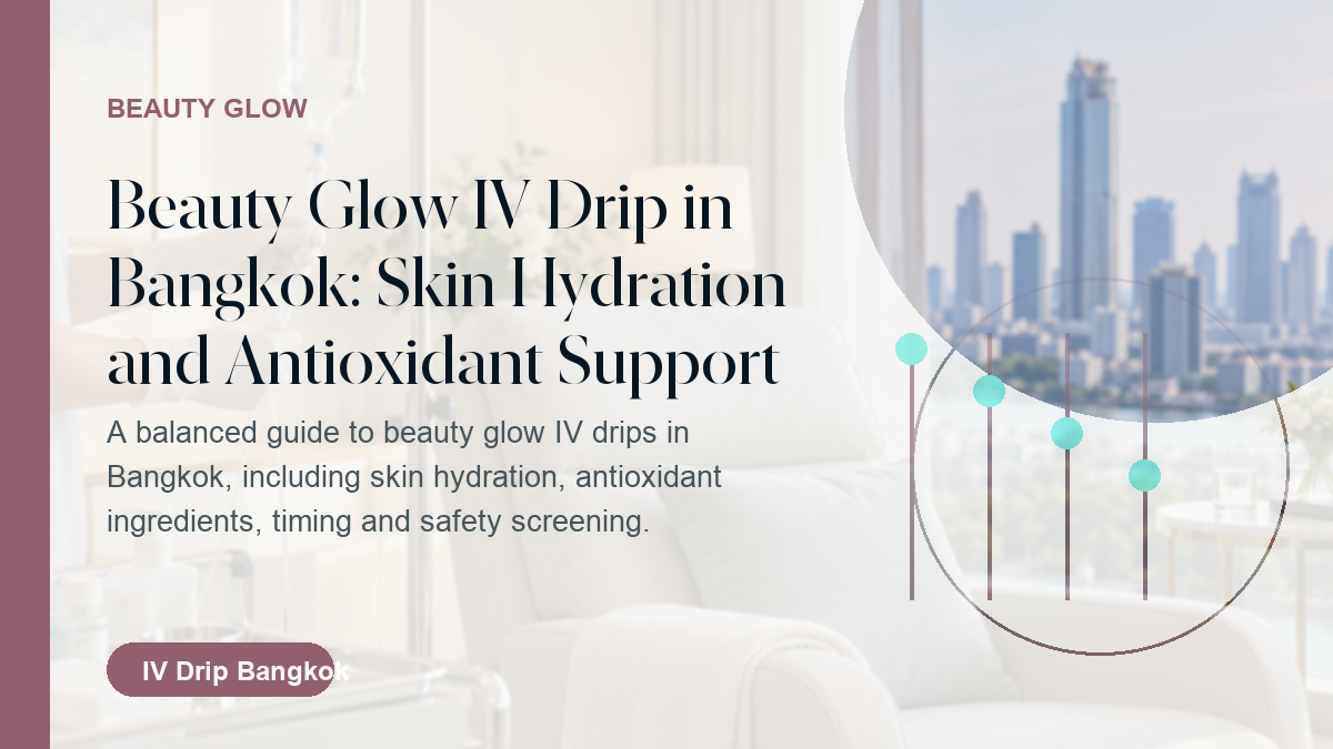 Beauty glow IV drip Bangkok article cover