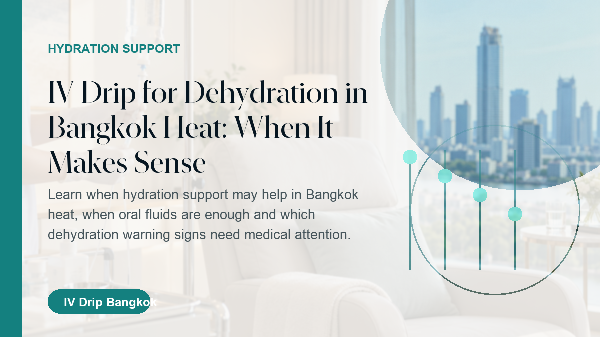 Hydration IV drip Bangkok article cover